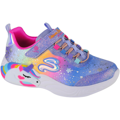 Παπούτσια Κορίτσι Χαμηλά Sneakers Skechers S-Lights Unicorn Dreams Μπλέ