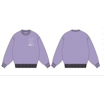Υφασμάτινα Φούτερ Kickers Big K Sweater Violet