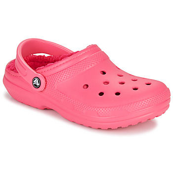Παπούτσια Γυναίκα Σαμπό Crocs Classic Lined Clog Hyper / Pink