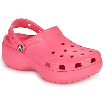 Παπούτσια Γυναίκα Σαμπό Crocs Classic Platform Clog W Hyper / Pink