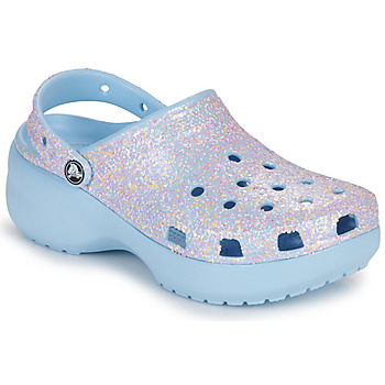 Παπούτσια Γυναίκα Σαμπό Crocs Classic Platform Glitter ClogW Mπλε /  καφέ ή  κίτρινο ή ρόζ / Multi