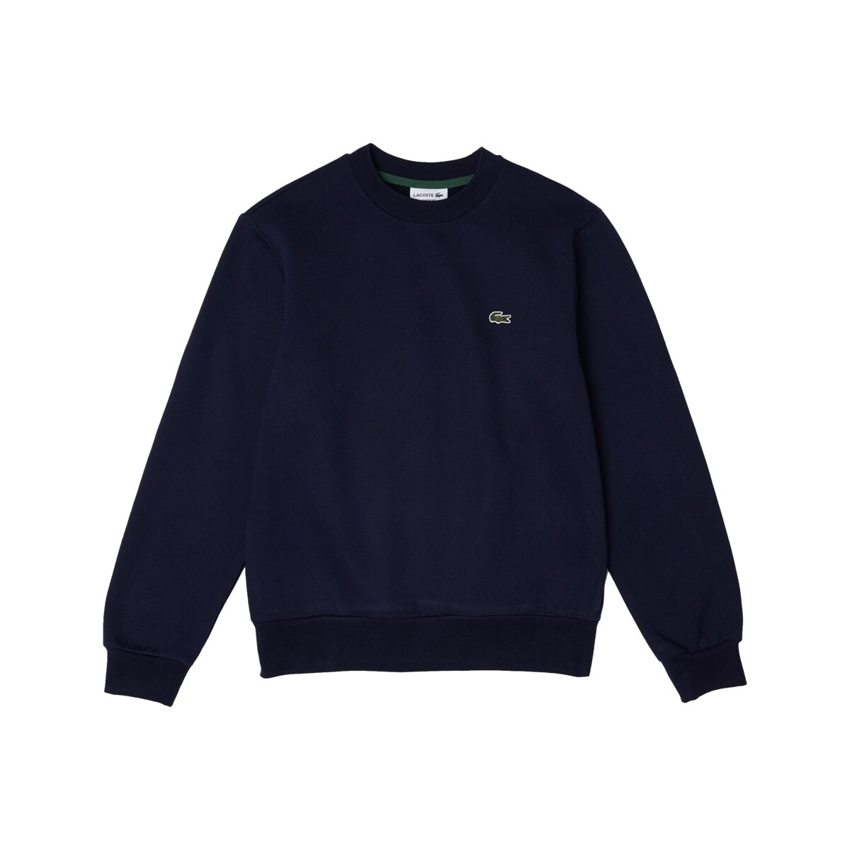 Φούτερ Lacoste Organic Brushed Cotton Sweatshirt – Bleu Marine