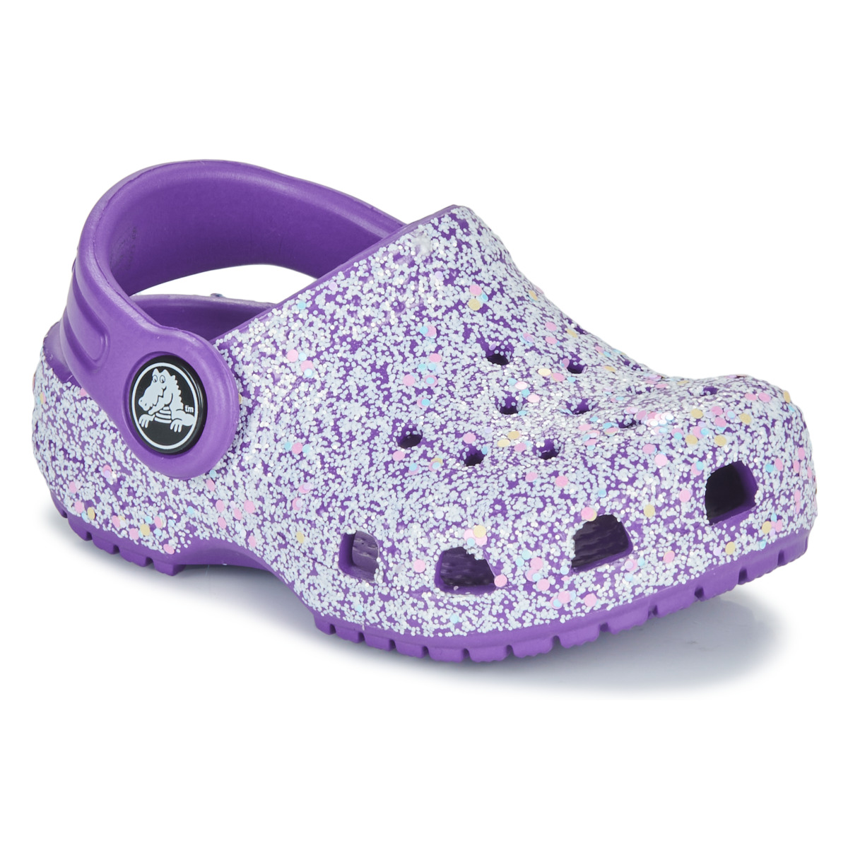 Παπούτσια Κορίτσι Σαμπό Crocs Classic Glitter Clog T Violet