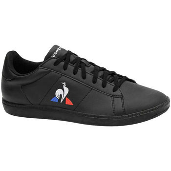Παπούτσια Άνδρας Sneakers Le Coq Sportif COURTSET TRIPLE BLACK Black