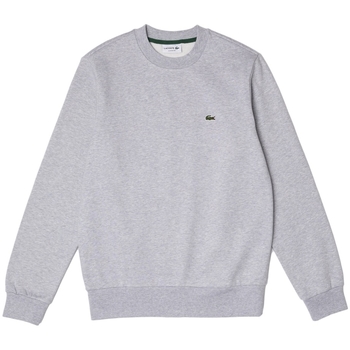Υφασμάτινα Άνδρας Φούτερ Lacoste Organic Brushed Cotton Sweatshirt - Gris Grey