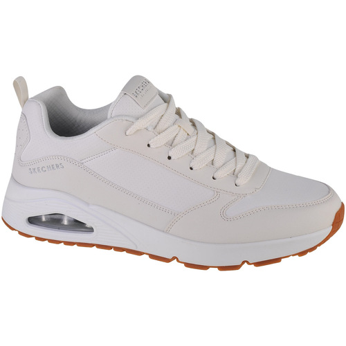 Παπούτσια Άνδρας Χαμηλά Sneakers Skechers Uno-Hideaway Άσπρο