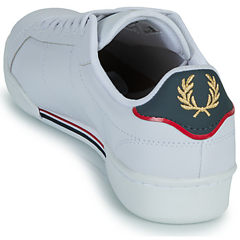 Fred Perry B722 LEATHER Άσπρο