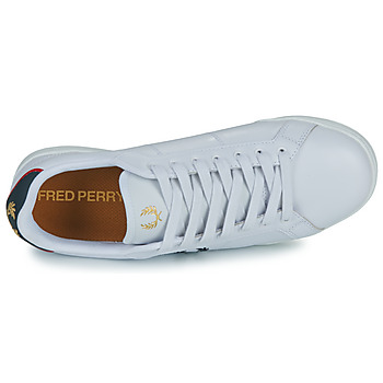 Fred Perry B722 LEATHER Άσπρο