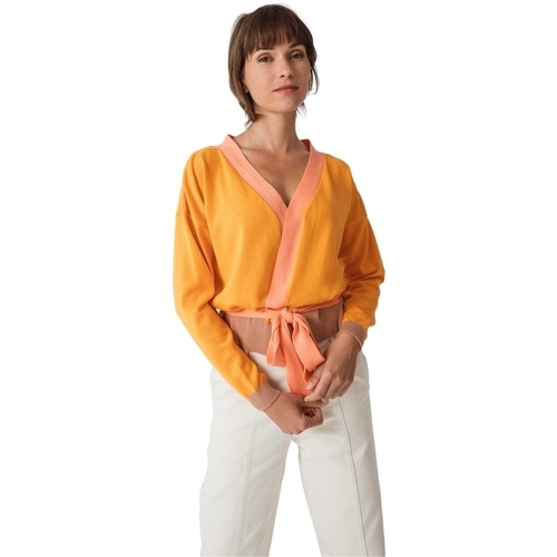 Υφασμάτινα Γυναίκα Παλτό Skfk Cardigan Alixe N3 Orange