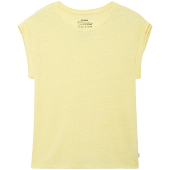 Υφασμάτινα Γυναίκα Φούτερ Ecoalf Aveiroalf T-Shirt - Lemonade Yellow