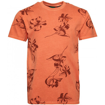 Υφασμάτινα Άνδρας T-shirts & Μπλούζες Superdry Vintage od printed Orange