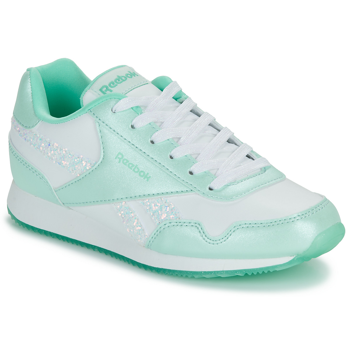 Παπούτσια Κορίτσι Χαμηλά Sneakers Reebok Classic REEBOK ROYAL CL JOG 3.0 1V Άσπρο / Μπλέ