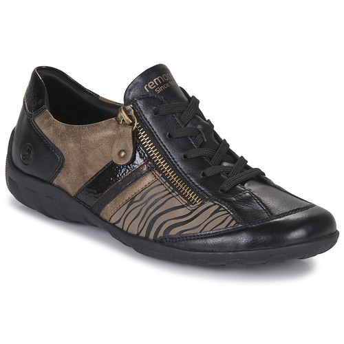 Παπούτσια Γυναίκα Χαμηλά Sneakers Remonte R3407 Black / Brown