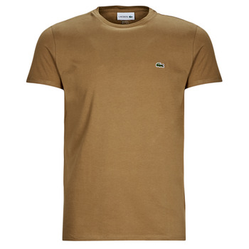Υφασμάτινα Άνδρας T-shirt με κοντά μανίκια Lacoste TH6709-SIX Beige