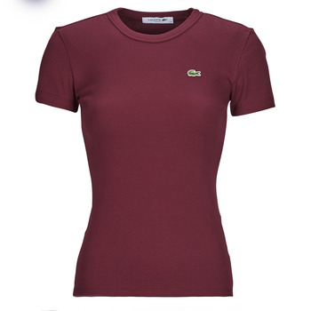 Υφασμάτινα Γυναίκα T-shirt με κοντά μανίκια Lacoste TF5538-YUP Bordeaux