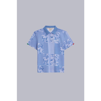 Υφασμάτινα T-shirts & Μπλούζες Kickers Poloshirt Μπλέ