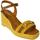 Παπούτσια Γυναίκα Σανδάλια / Πέδιλα Casteller  Yellow