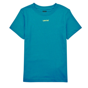 Υφασμάτινα Αγόρι T-shirt με κοντά μανίκια Levi's  MY FAVORITE TEE Μπλέ