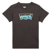 Υφασμάτινα Αγόρι T-shirt με κοντά μανίκια Levi's FLAME BATWING TEE Black