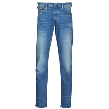 Υφασμάτινα Άνδρας Jeans tapered / στενά τζην G-Star Raw 3301 REGULAR TAPERED Midblue