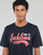 Υφασμάτινα Άνδρας T-shirt με κοντά μανίκια Jack & Jones JJELOGO TEE SS O-NECK 2 COL AW23 SN Marine