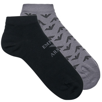 Αξεσουάρ Άνδρας Socks Emporio Armani 3F292 X2 Black / Grey