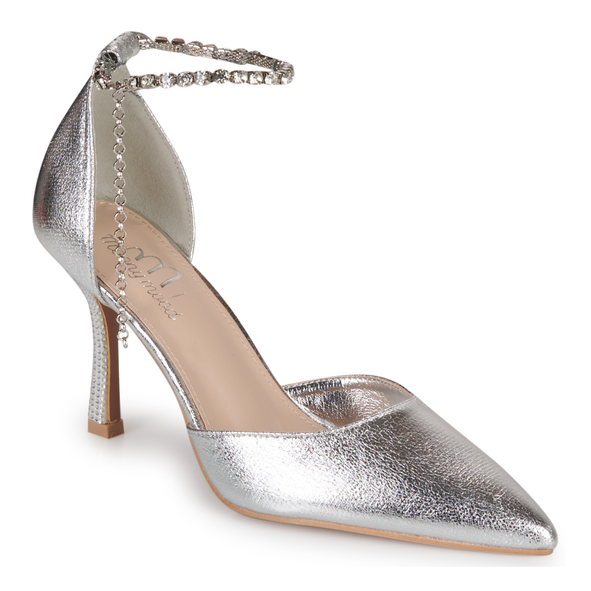 Παπούτσια Γυναίκα Γόβες Moony Mood NEW01 Silver