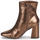Παπούτσια Γυναίκα Μποτίνια Moony Mood NEW02 Bronze