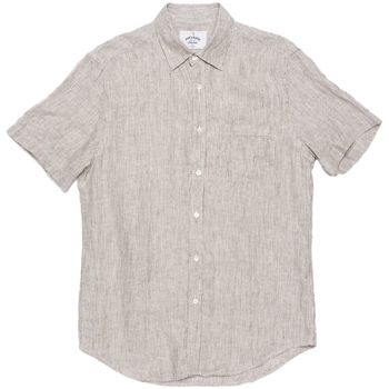 Υφασμάτινα Άνδρας Πουκάμισα με μακριά μανίκια Portuguese Flannel Highline Shirt - Brown Brown