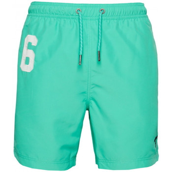 Υφασμάτινα Άνδρας Μαγιώ / shorts για την παραλία Superdry Vintage polo swimshort Green