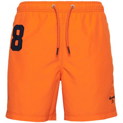 Υφασμάτινα Άνδρας Μαγιώ / shorts για την παραλία Superdry Vintage polo swimshort Orange