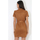 Υφασμάτινα Γυναίκα Φορέματα La Modeuse 65436_P151168 Brown