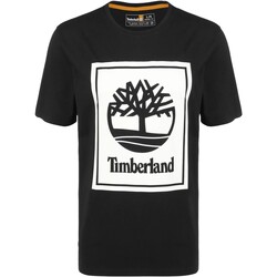 Υφασμάτινα Άνδρας T-shirt με κοντά μανίκια Timberland 208597 Black