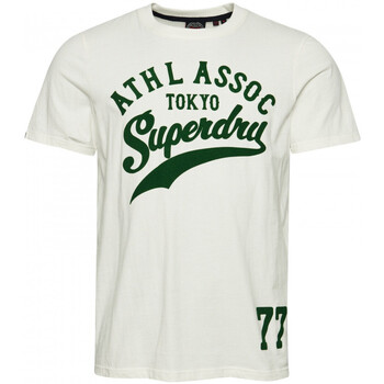 Υφασμάτινα Άνδρας T-shirts & Μπλούζες Superdry Vintage home run Beige