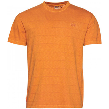 Υφασμάτινα Άνδρας T-shirts & Μπλούζες Superdry Vintage texture Orange
