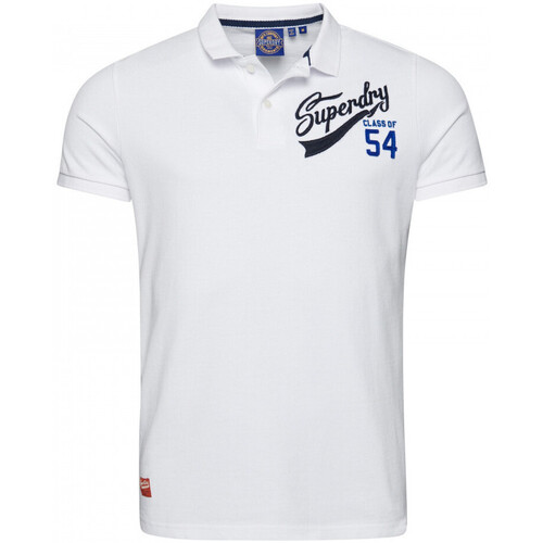 Υφασμάτινα Άνδρας T-shirts & Μπλούζες Superdry Vintage superstate Άσπρο