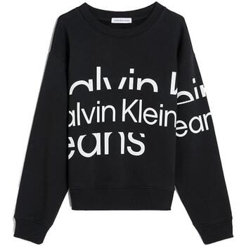 Υφασμάτινα Αγόρι Φούτερ Calvin Klein Jeans  Black