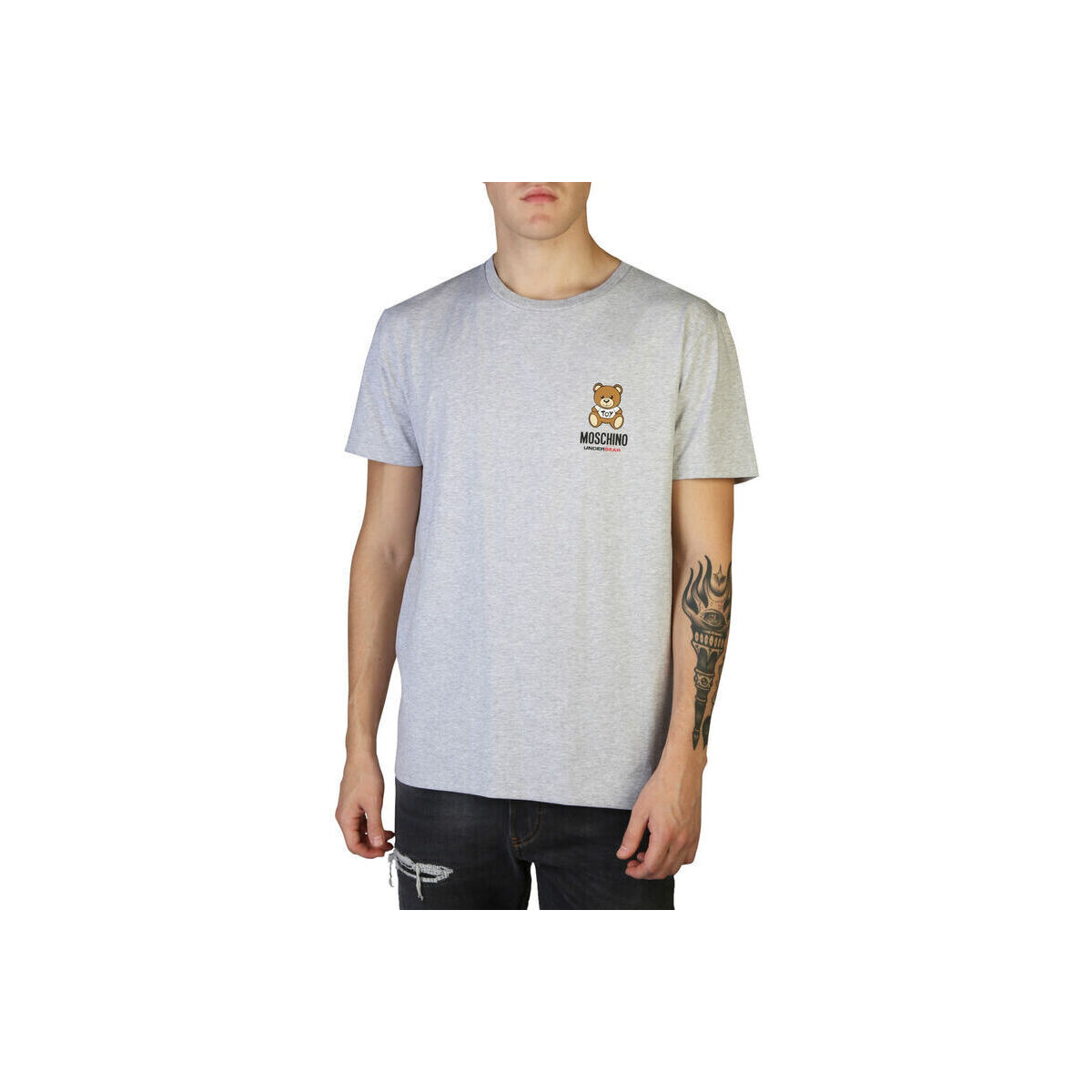 Υφασμάτινα Άνδρας T-shirt με κοντά μανίκια Moschino - 1924-8103 Grey