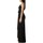Υφασμάτινα Γυναίκα Μακριά Φορέματα Sandro Ferrone S113XBCFANTASY Black