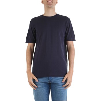 Υφασμάτινα Άνδρας T-shirt με κοντά μανίκια Yes Zee M716-DH00 Μπλέ