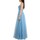 Υφασμάτινα Γυναίκα Μακριά Φορέματα Impero Couture WL20831 Μπλέ