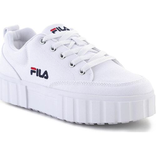 Παπούτσια Γυναίκα Χαμηλά Sneakers Fila SANDBLAST C WMN FFW0062-10004 Άσπρο