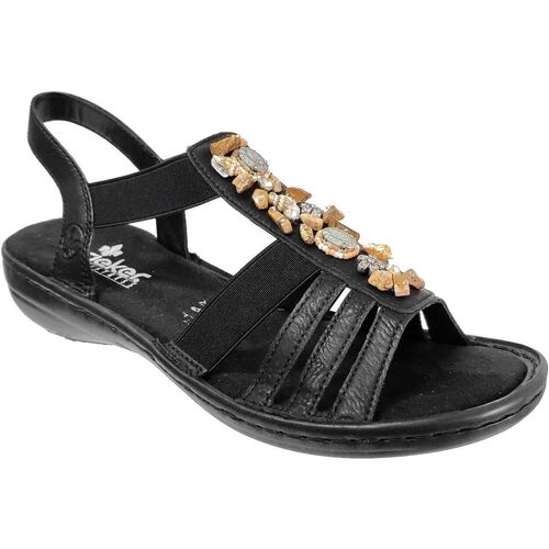 Παπούτσια Γυναίκα Σανδάλια / Πέδιλα Rieker 60869 Black