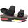 Παπούτσια Γυναίκα Σανδάλια / Πέδιλα Desigual Rainbow color Black
