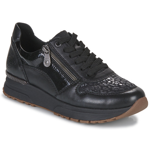 Παπούτσια Γυναίκα Χαμηλά Sneakers Rieker N7401-00 Black
