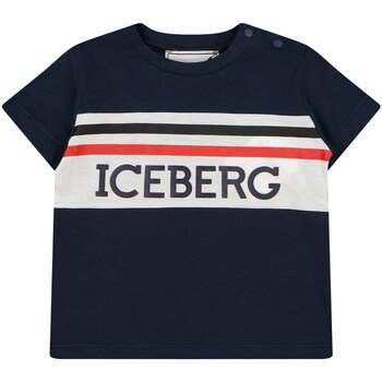 Υφασμάτινα Γυναίκα T-shirt με κοντά μανίκια Iceberg TSICE3116B Μπλέ