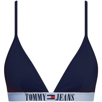 Υφασμάτινα Γυναίκα μαγιό  1 κομμάτι Tommy Jeans UW0UW04079 Μπλέ