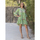 Υφασμάτινα Γυναίκα Κοντά Φορέματα Isla Bonita By Sigris Κοντό Φόρεμα Green