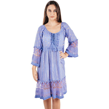 Υφασμάτινα Γυναίκα Φορέματα Isla Bonita By Sigris Φόρεμα Violet