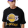 Υφασμάτινα Άνδρας T-shirt με κοντά μανίκια New-Era NBA Los Angeles Lakers Script Mesh Tee Black